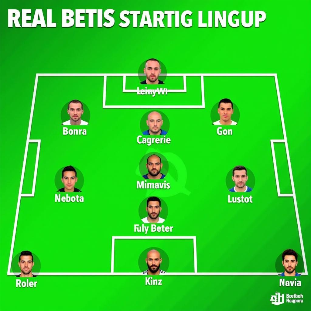 Đội hình Real Betis ra sân