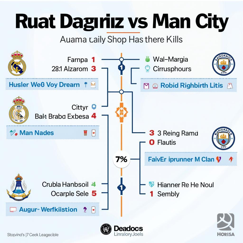 Lịch sử đối đầu giữa Real Madrid và Man City