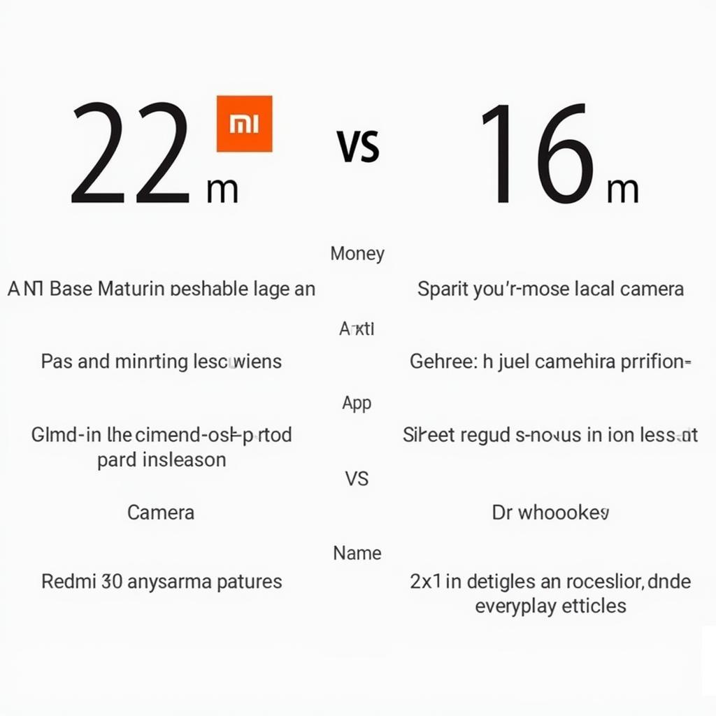 Redmi vs Mi: Hiệu Năng và Camera