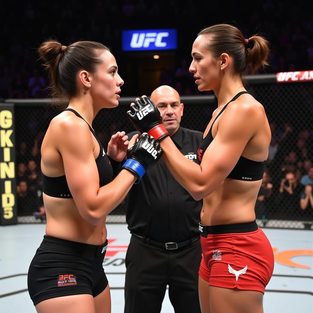 Rose Namajunas vs. Tecia Torres tại UFC 261