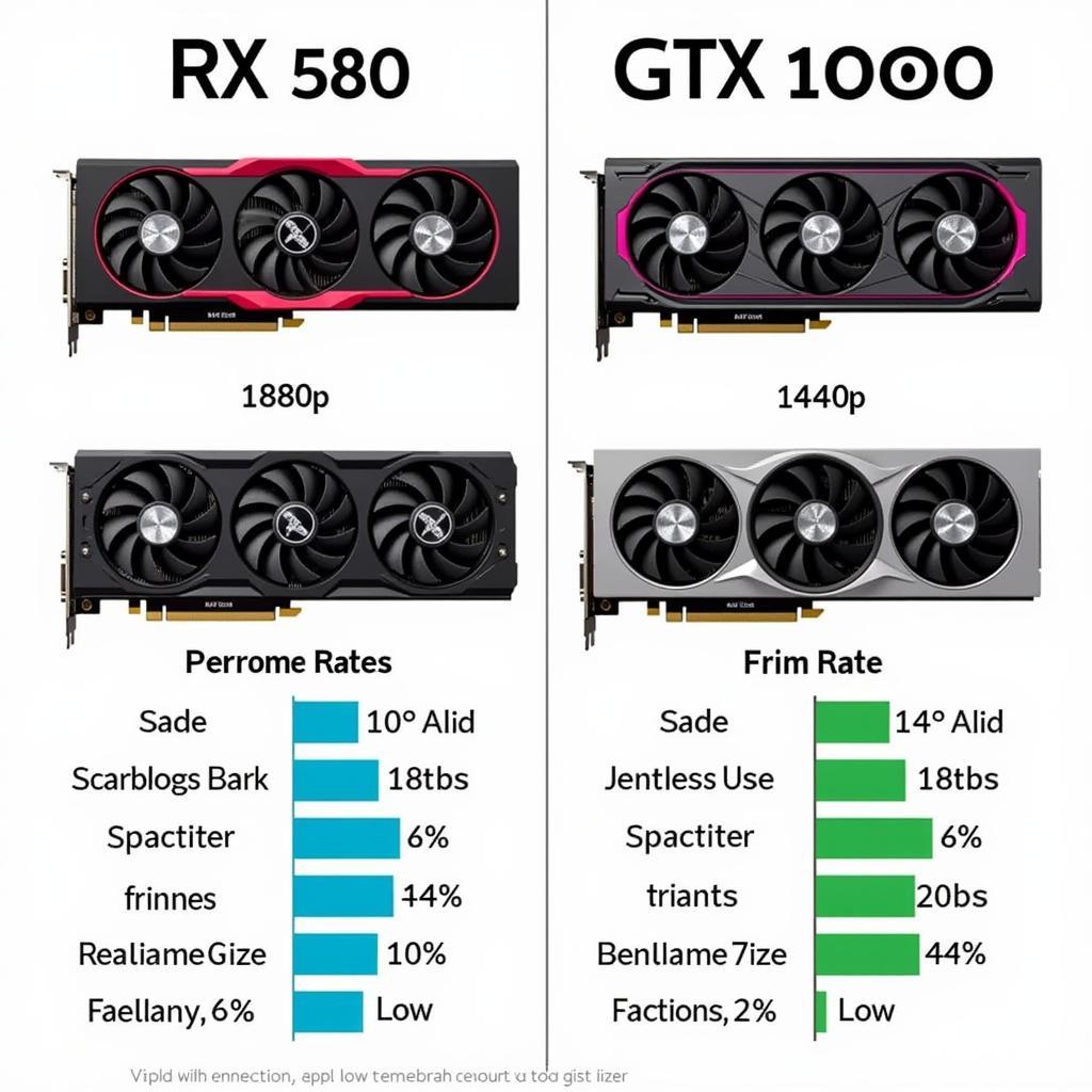 So sánh hiệu năng game giữa RX 580 và GTX 1080