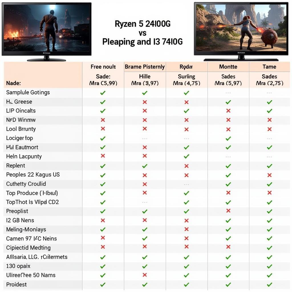 Hiệu năng game Ryzen 5 2400G vs i3 7100