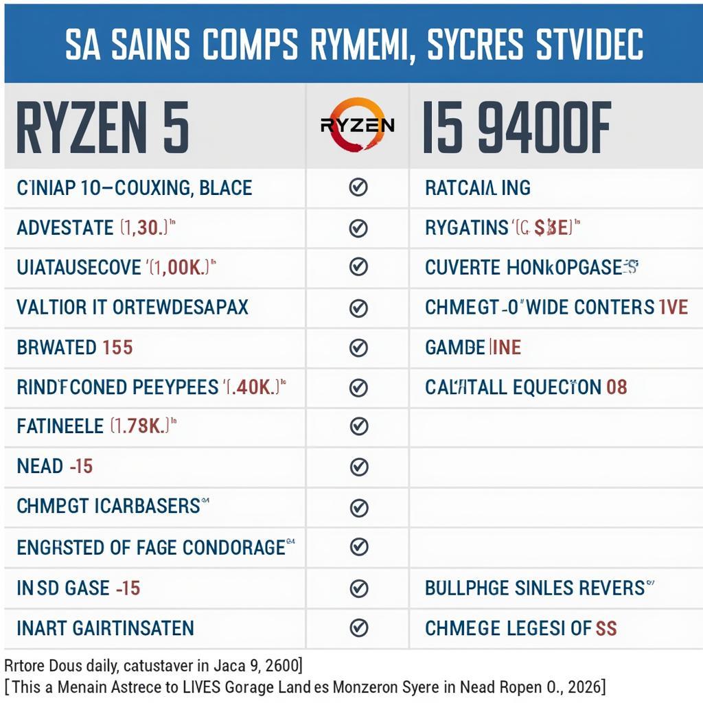 Tổng kết Ryzen 5 2600 vs i5 9400f