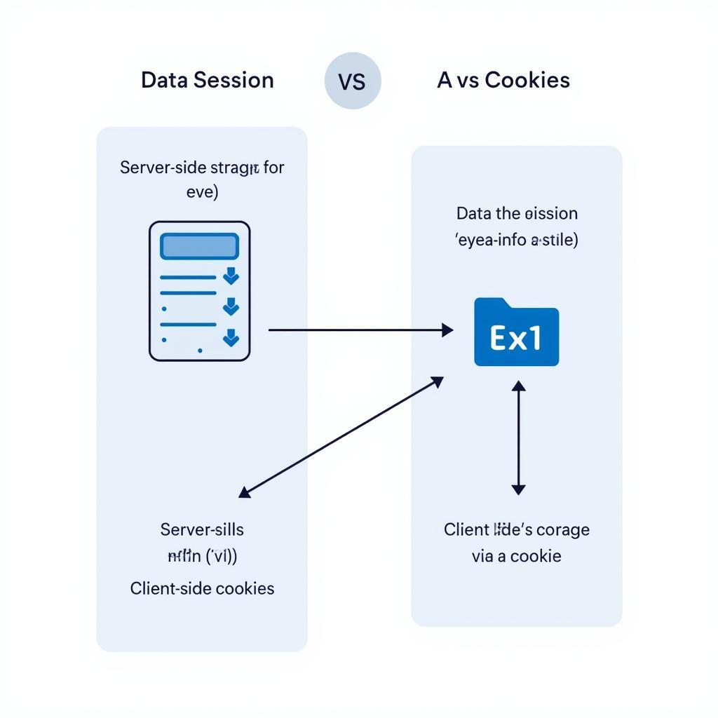 So sánh lưu trữ dữ liệu giữa Session và Cookies trong PHP