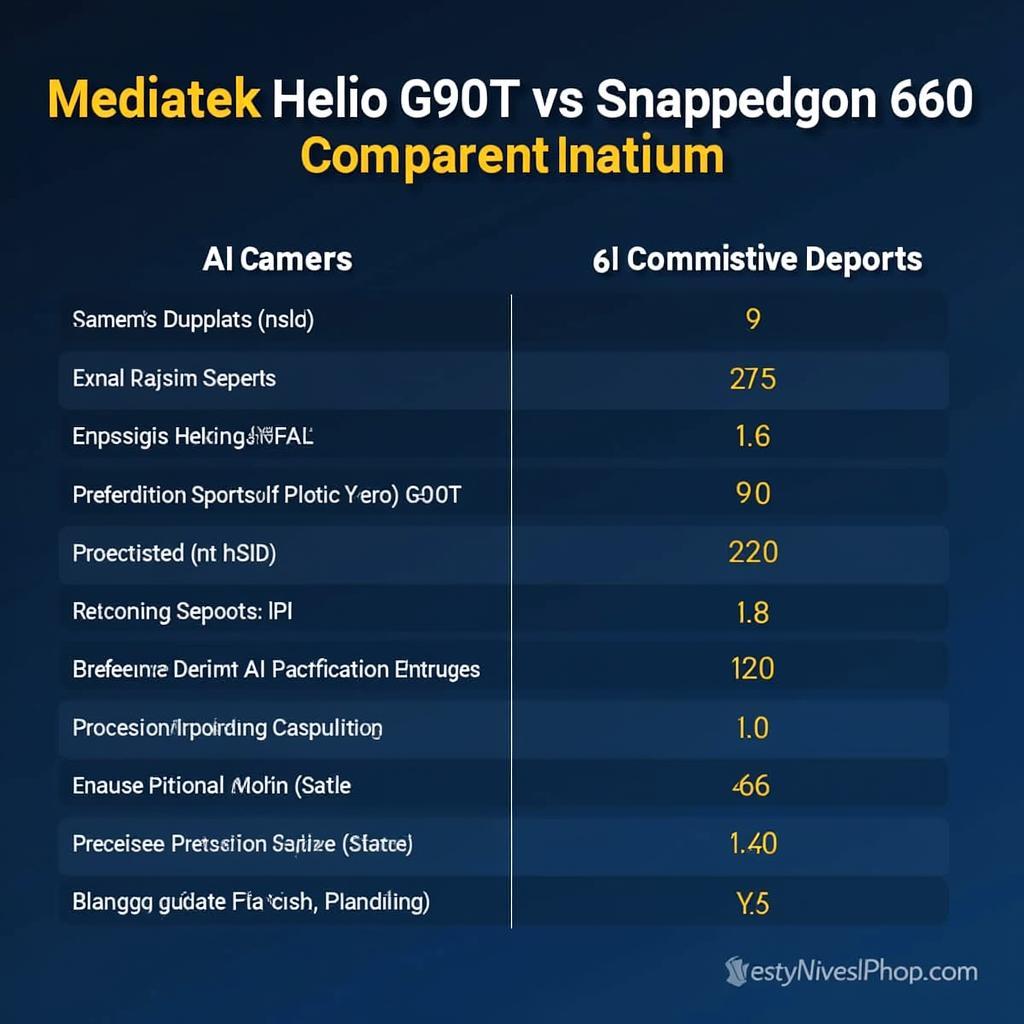 So sánh AI và các tính năng khác giữa Mediatek Helio G90T và Snapdragon 660