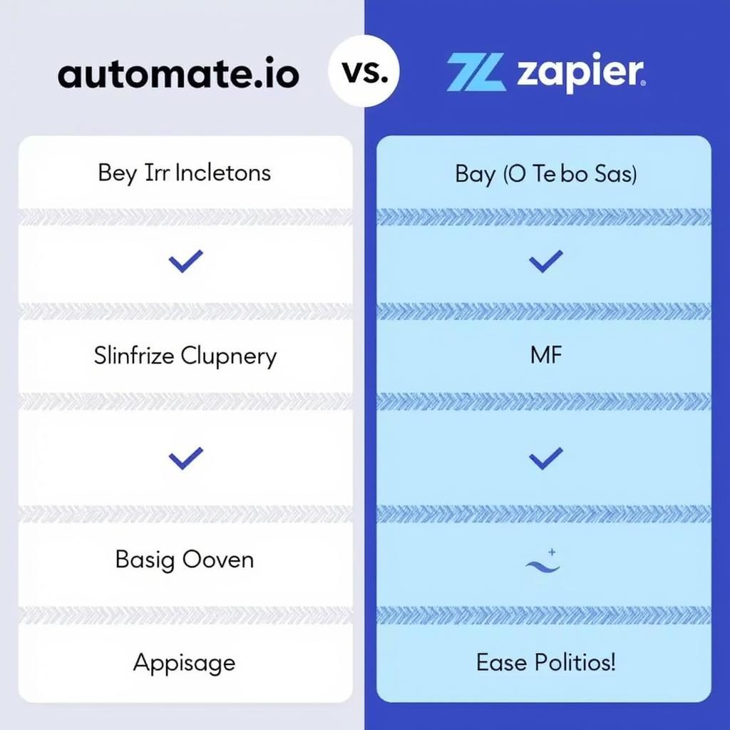 So sánh Automate.io và Zapier