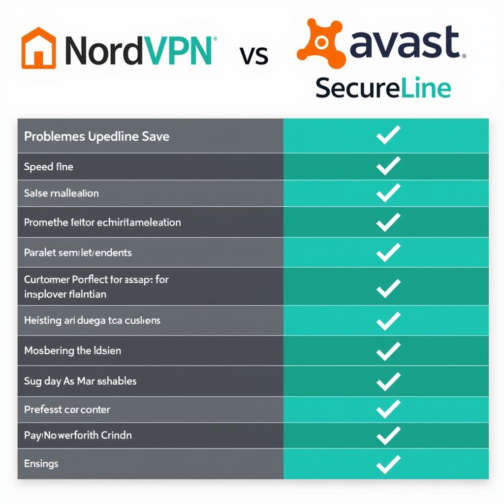 So sánh chung NordVPN và Avast VPN