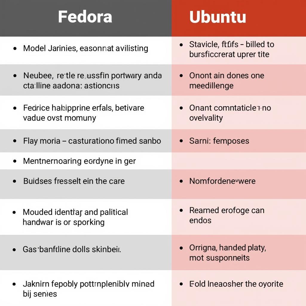 So sánh Fedora và Ubuntu