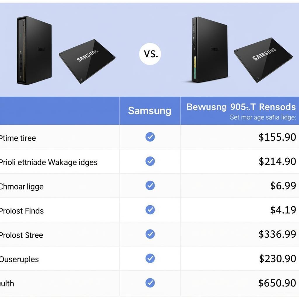 So sánh giá Intel Optane 905P và Samsung 970 Pro