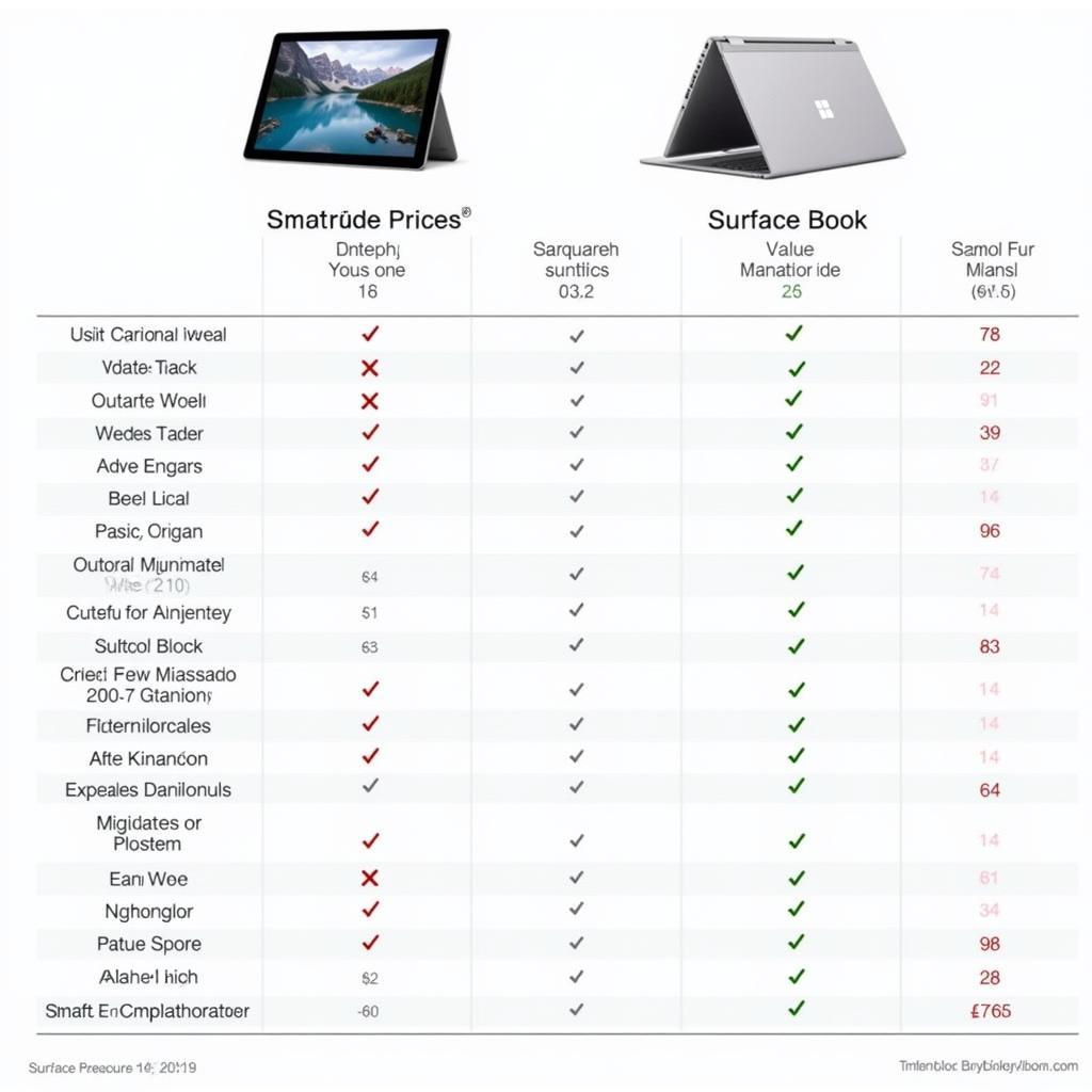 So sánh giá Surface Pro 7 và Surface Book