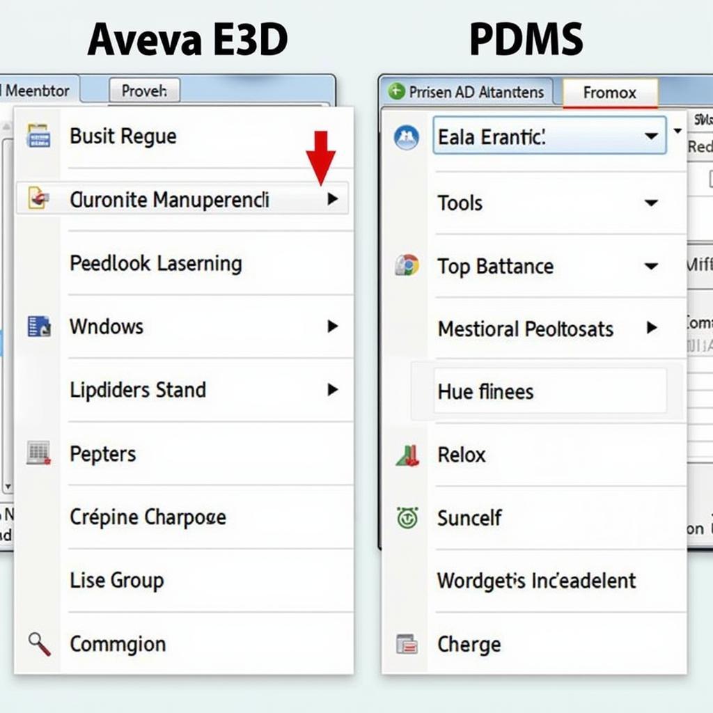 So sánh Giao Diện Aveva E3D và PDMS