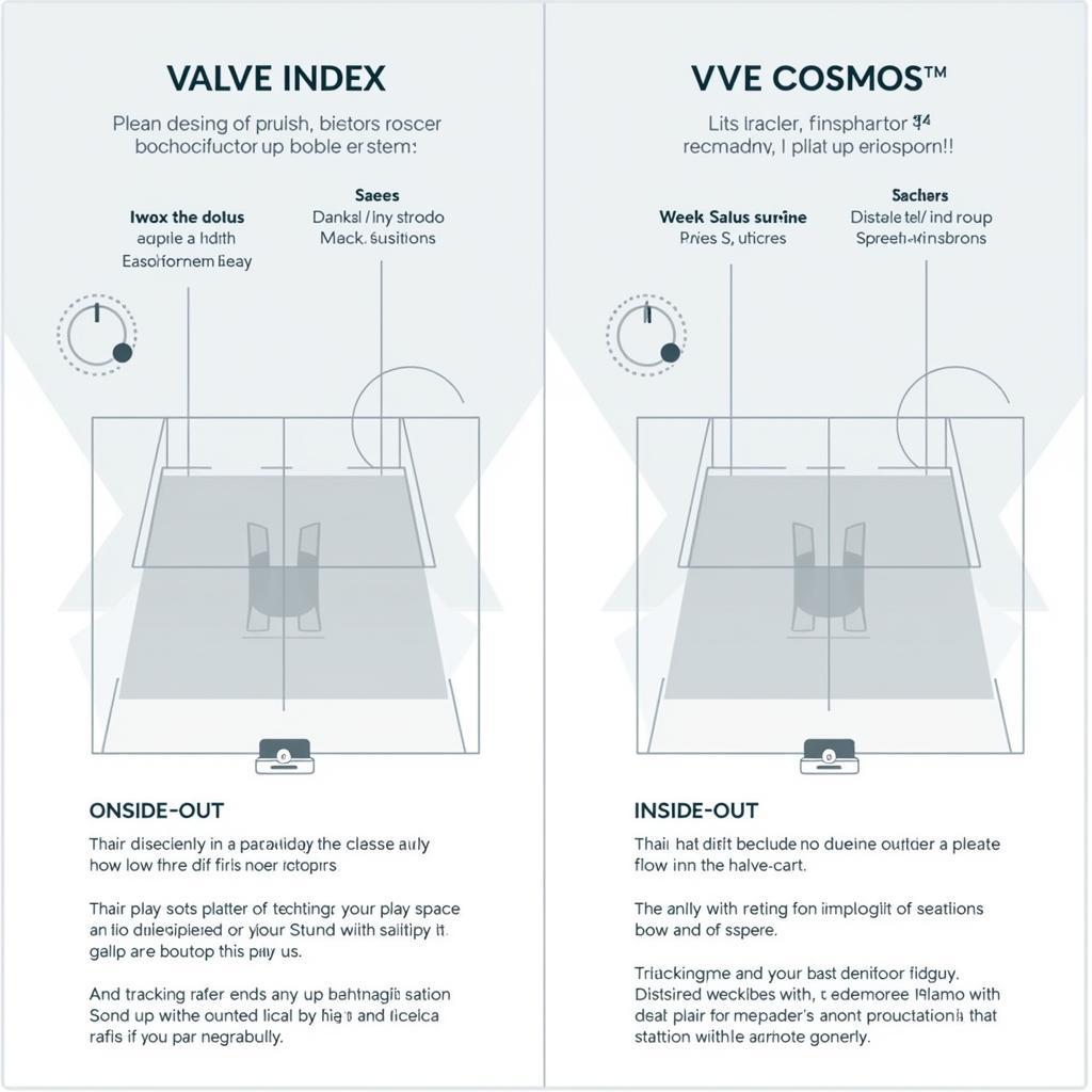 So sánh hệ thống theo dõi chuyển động giữa Valve Index và Vive Cosmos