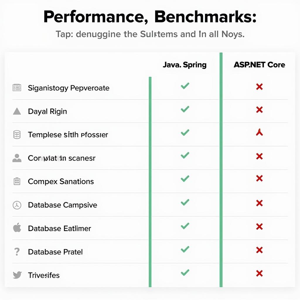 So sánh hiệu năng Java Spring và ASP.NET Core