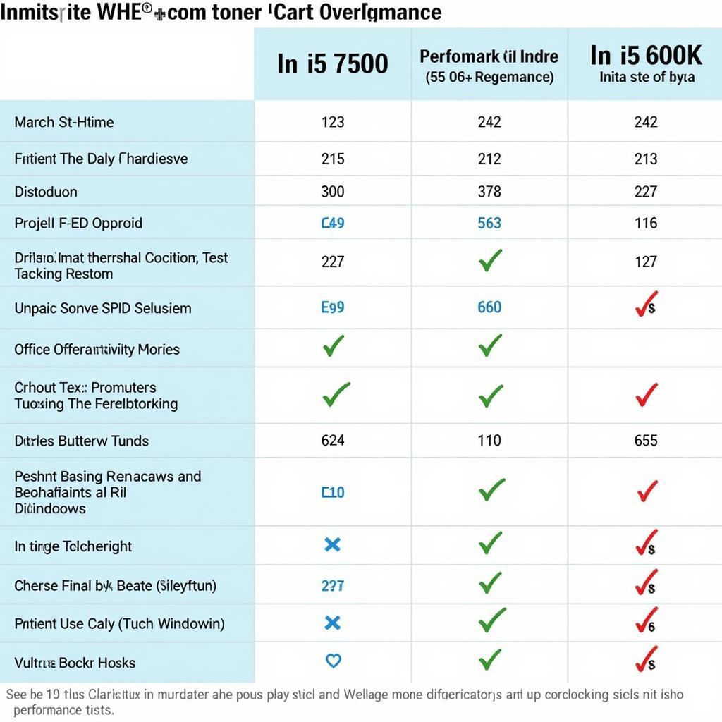 So sánh hiệu năng i5 7500 và i5 6600k trong ứng dụng