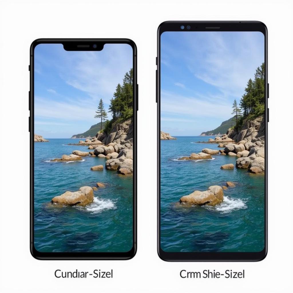 So sánh màn hình iPhone 8 Plus và OnePlus 6