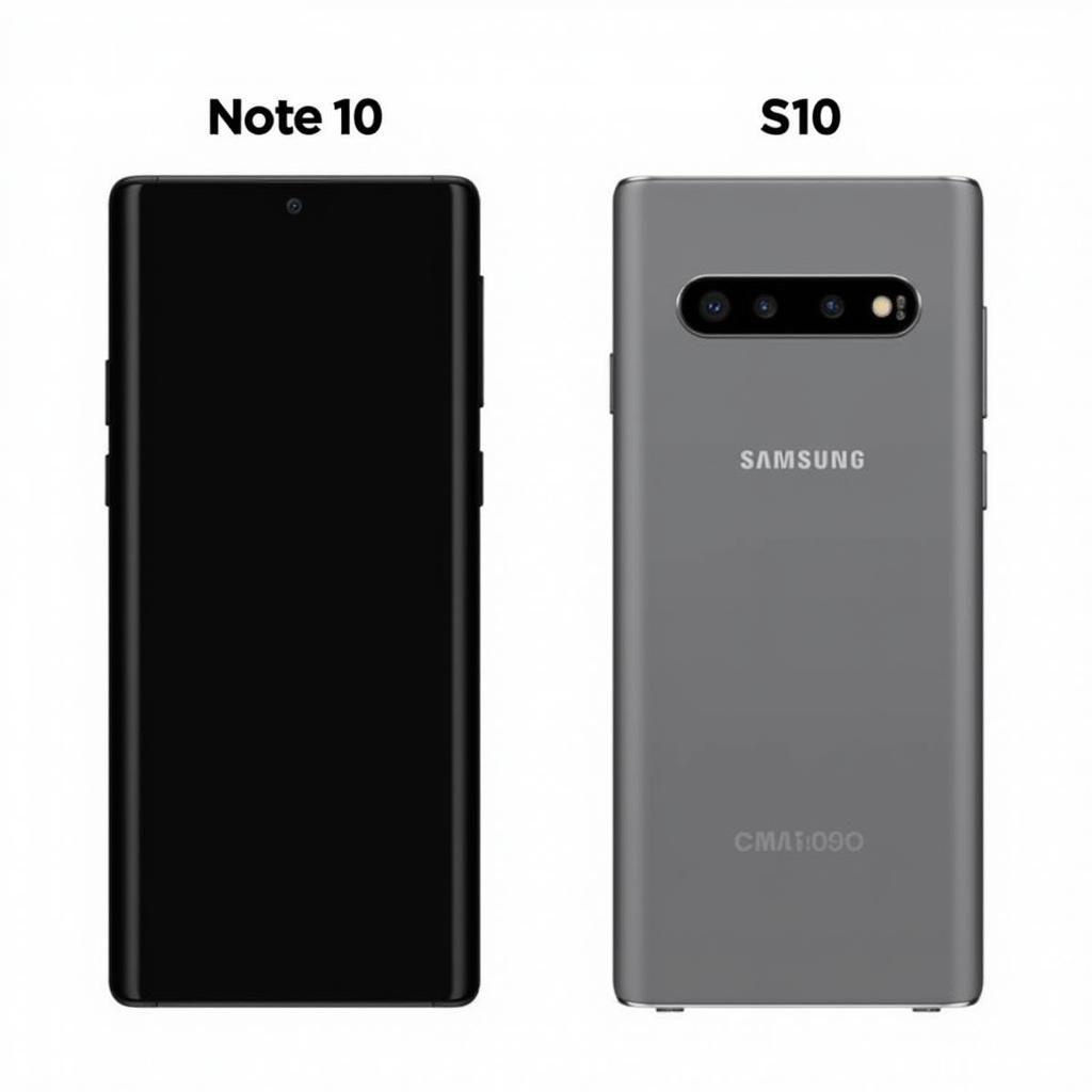 So sánh màn hình Note 10 và S10