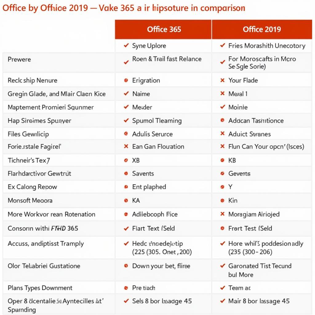 So sánh Office 365 và Office 2019