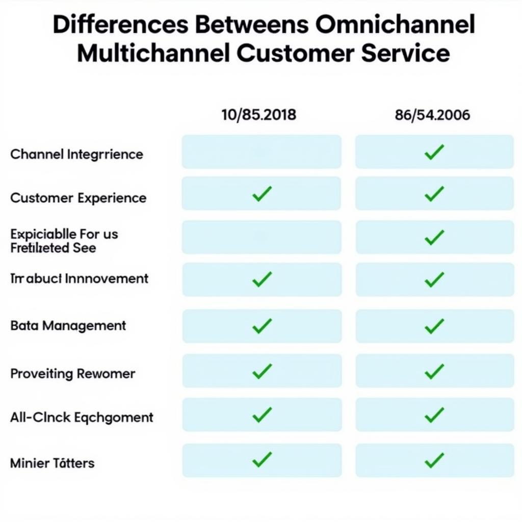 So sánh Omnichannel và Multichannel