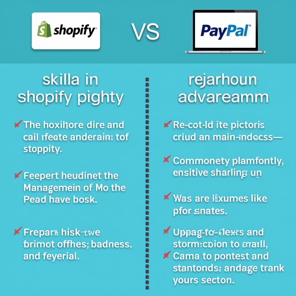 So sánh Shopify Payments và PayPal