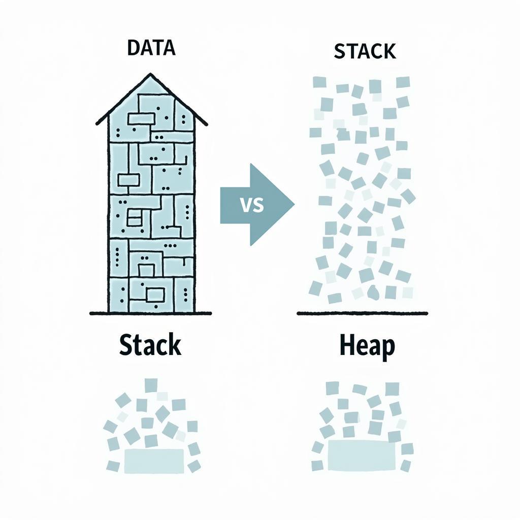 So sánh Stack và Heap