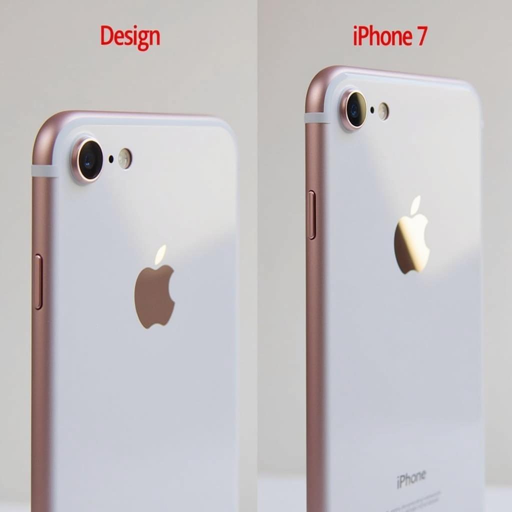 So sánh thiết kế iPhone 6s Plus và 7 Plus