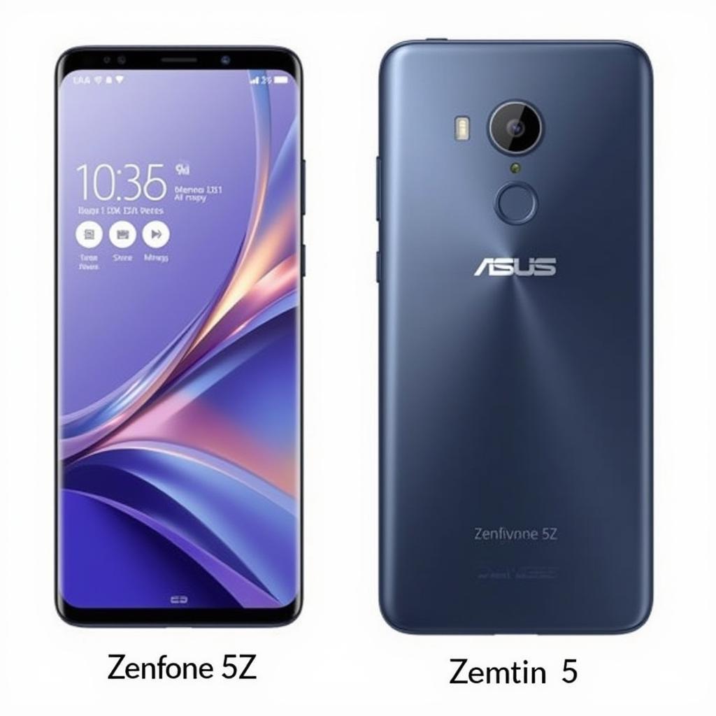 So sánh thiết kế Zenfone 5Z và Zenfone 5