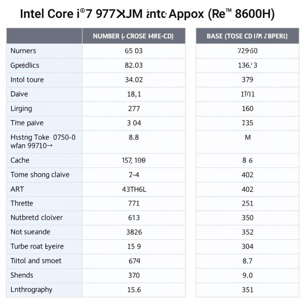 So sánh Thông Số Kỹ Thuật Core i7 9750H vs 8750H