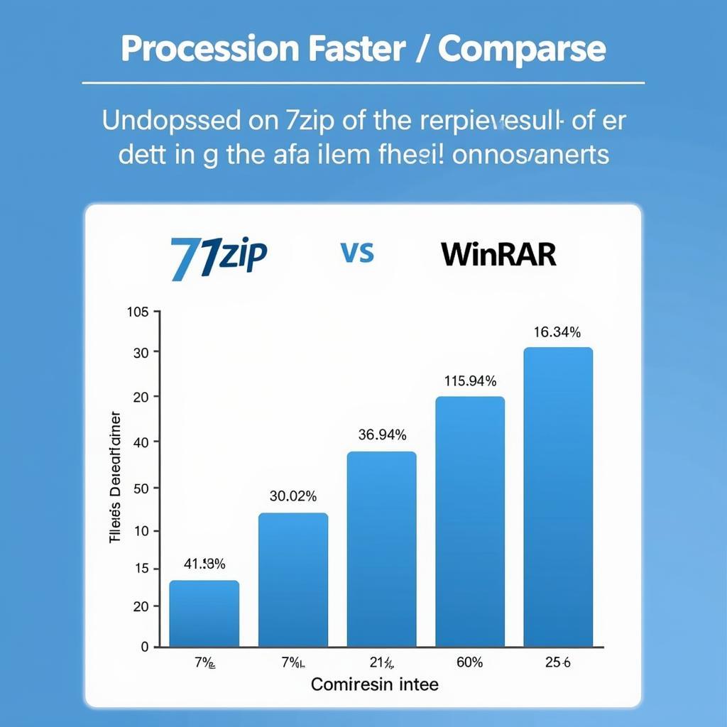 So sánh tốc độ nén giữa 7zip và WinRAR