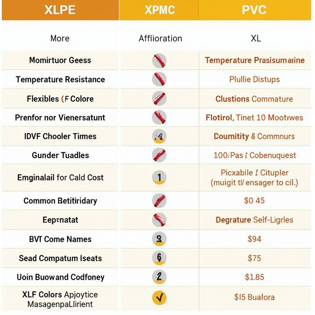 So sánh XLPE và PVC