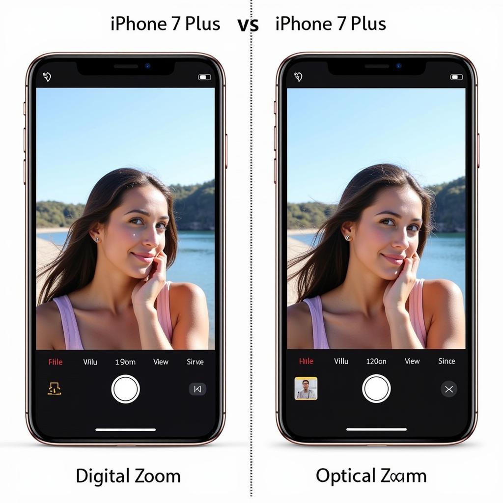 So sánh khả năng zoom của iPhone 7 và 7 Plus