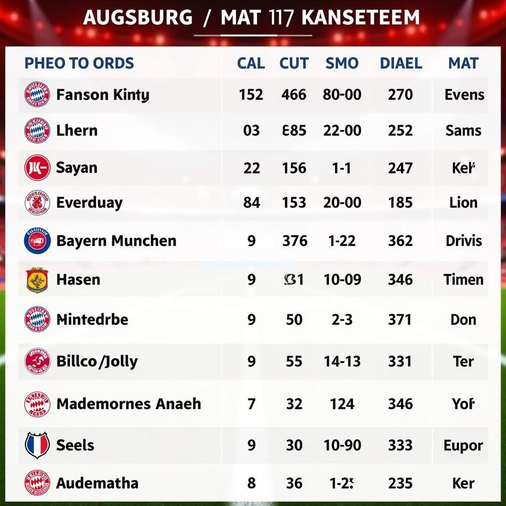 Tỷ lệ cược Augsburg vs Bayern Munich