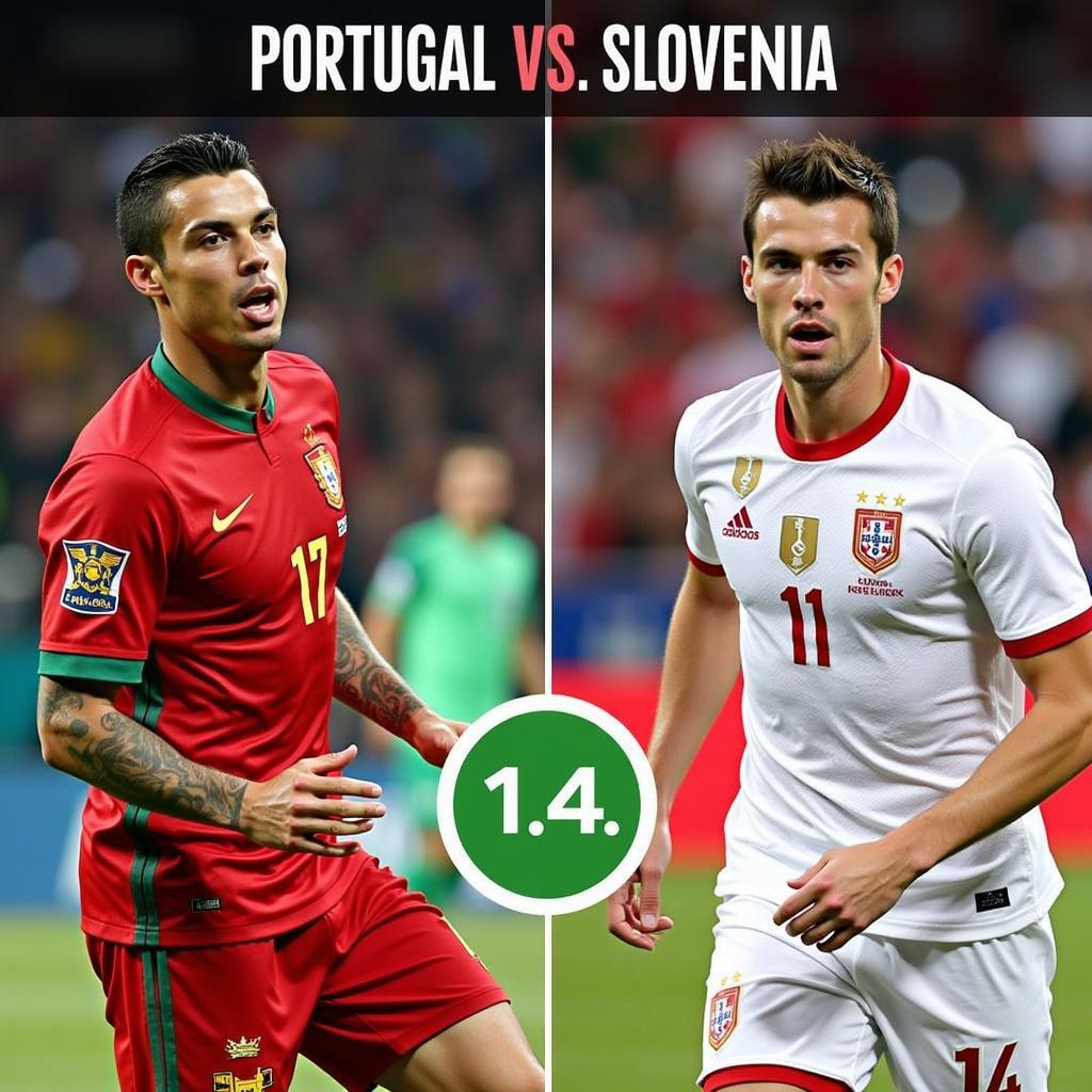 Soi kèo Bồ Đào Nha vs Slovenia: Ngôi sao hai đội