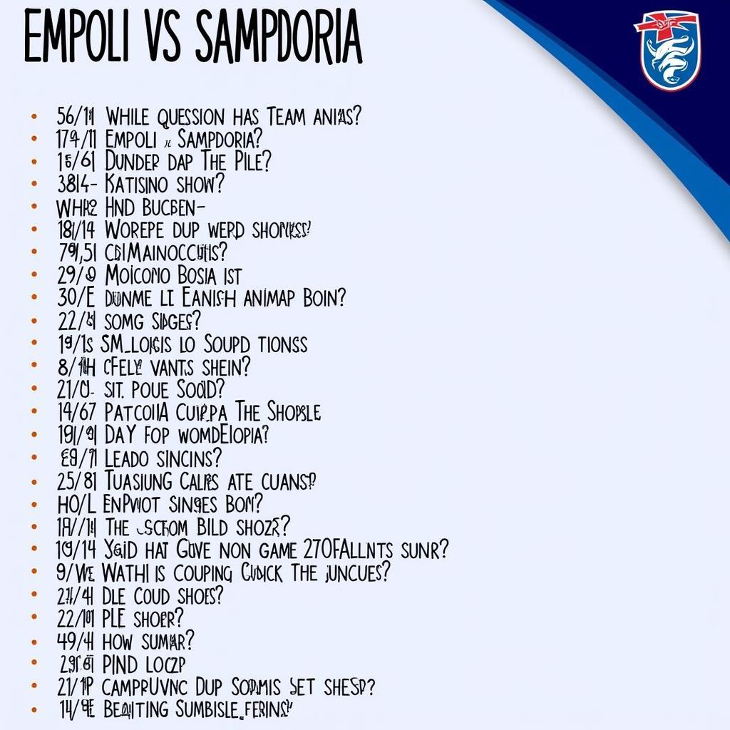 Câu hỏi thường gặp về trận đấu Empoli vs Sampdoria