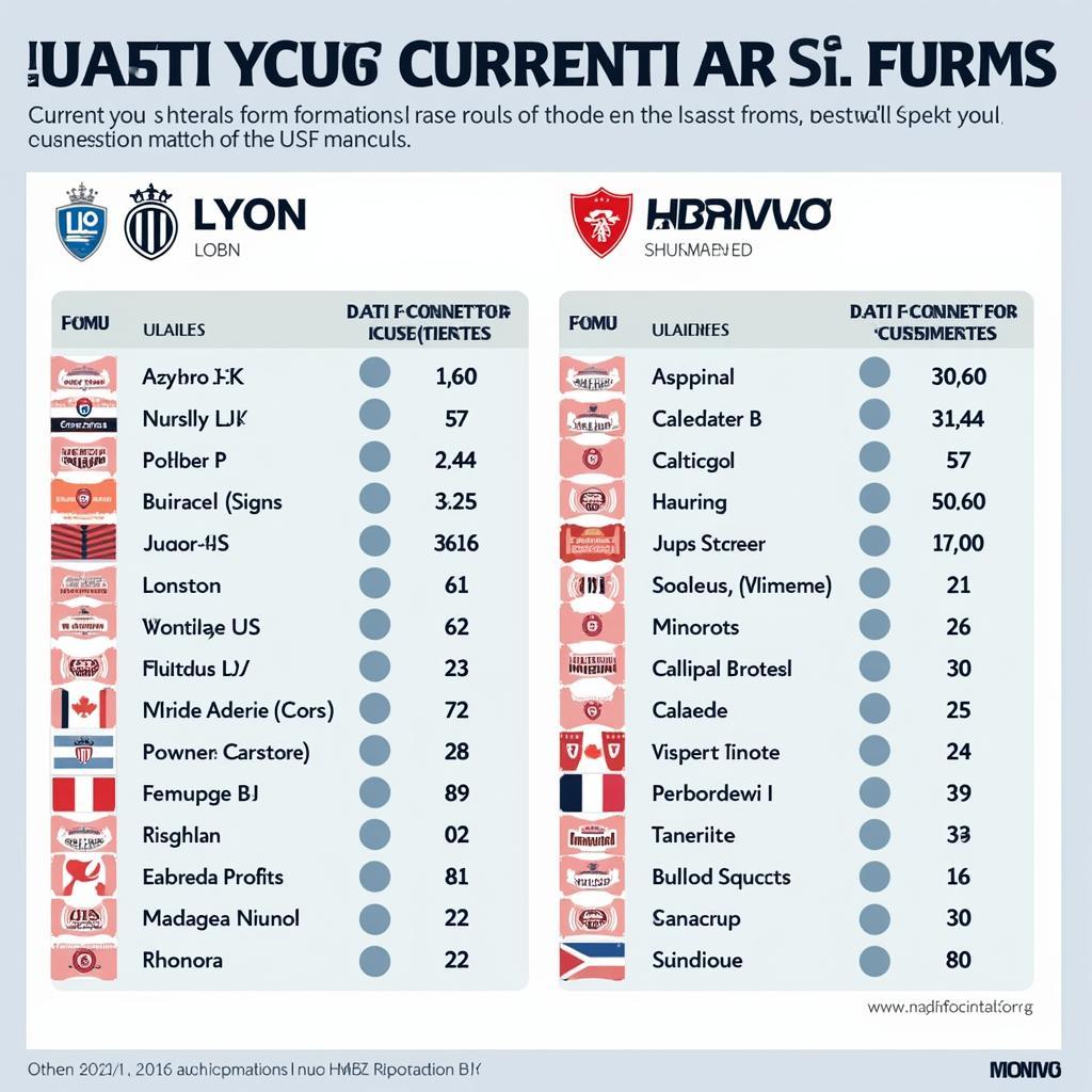 Phong độ hiện tại của Lyon và Monaco