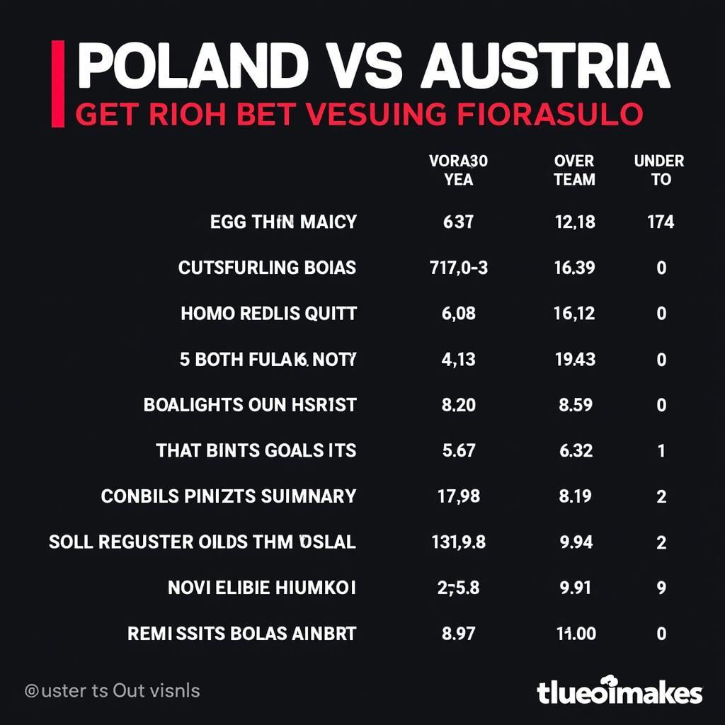 Soi Kèo Poland vs Austria