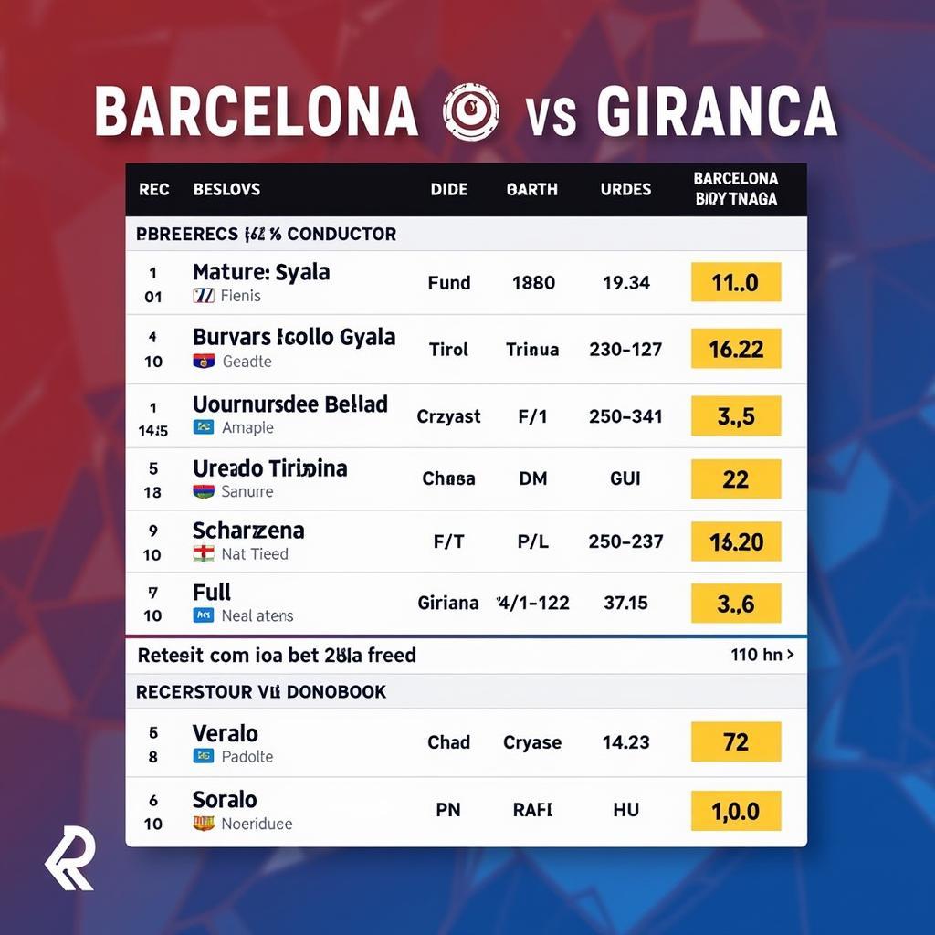 Soi kèo tỷ lệ cược Barca vs Girona