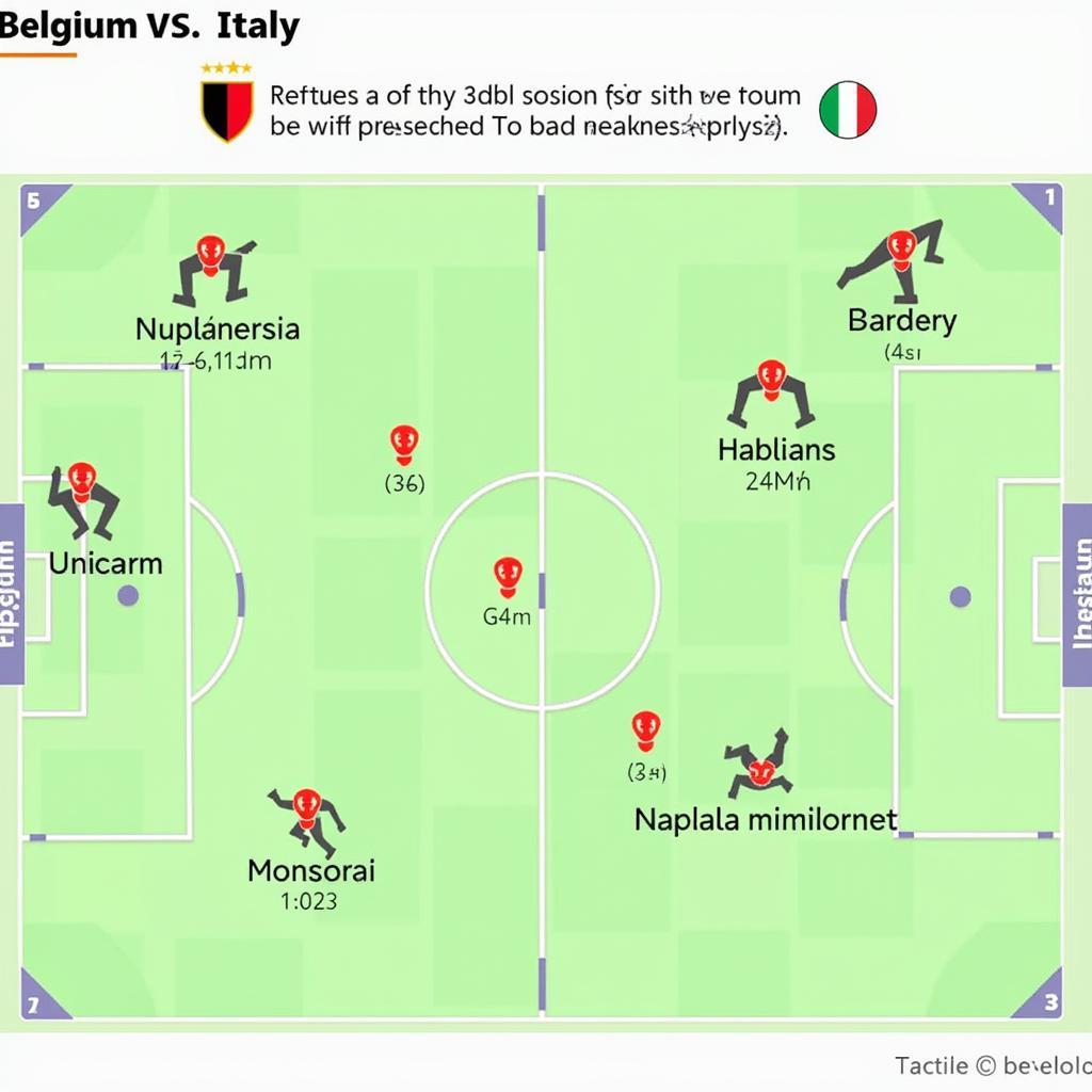 Soi kèo tỷ số Bỉ vs Ý: Phân tích chiến thuật
