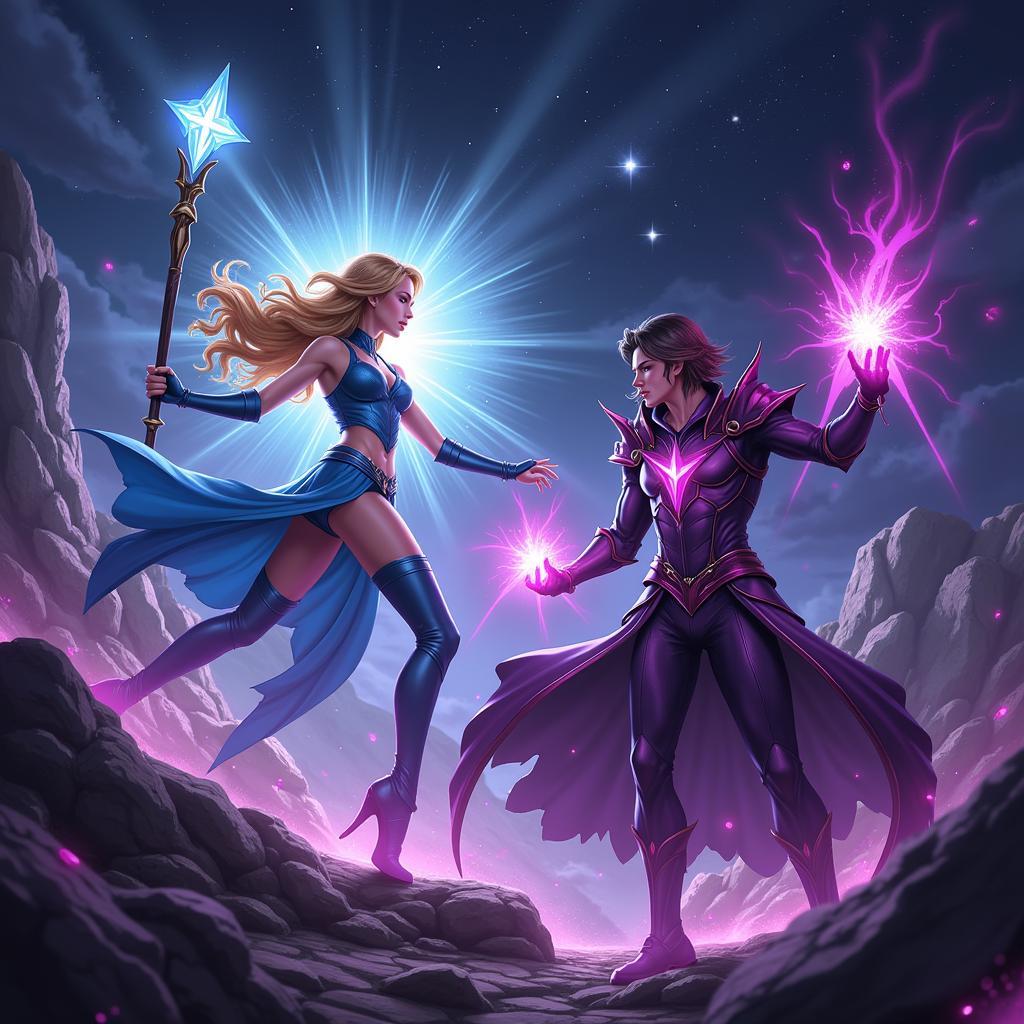 Star Guardian Lux vs Dark Star Varus