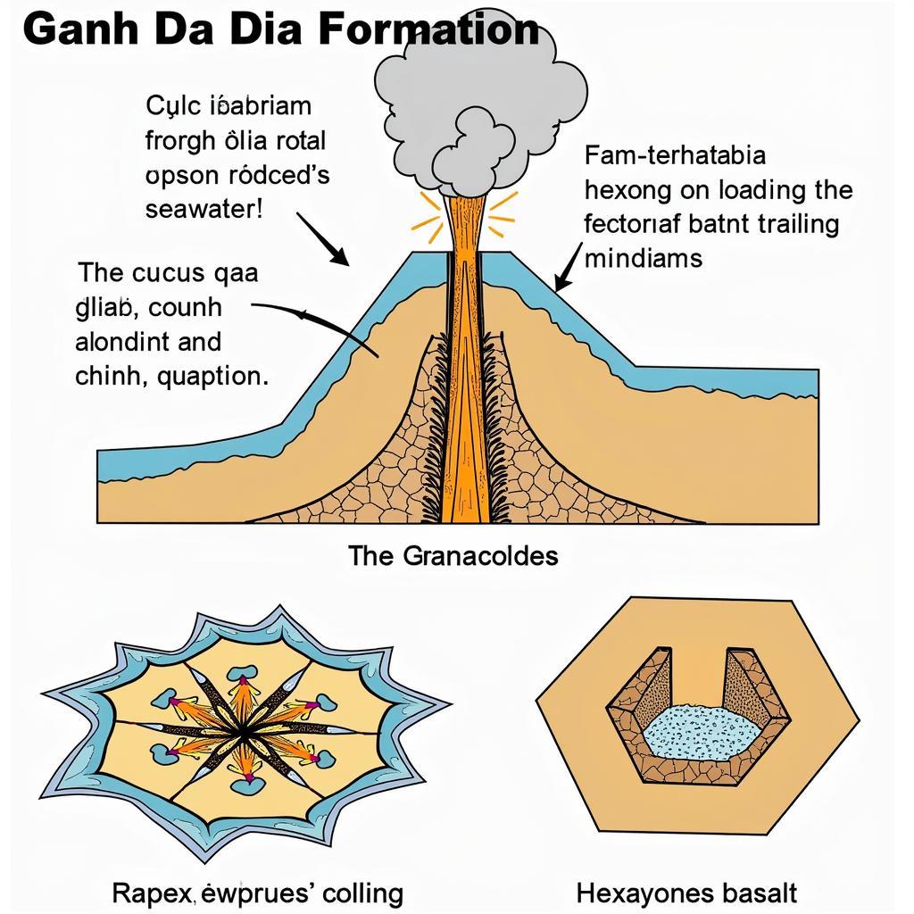 Sự Hình Thành Ghềnh Đá Dĩa