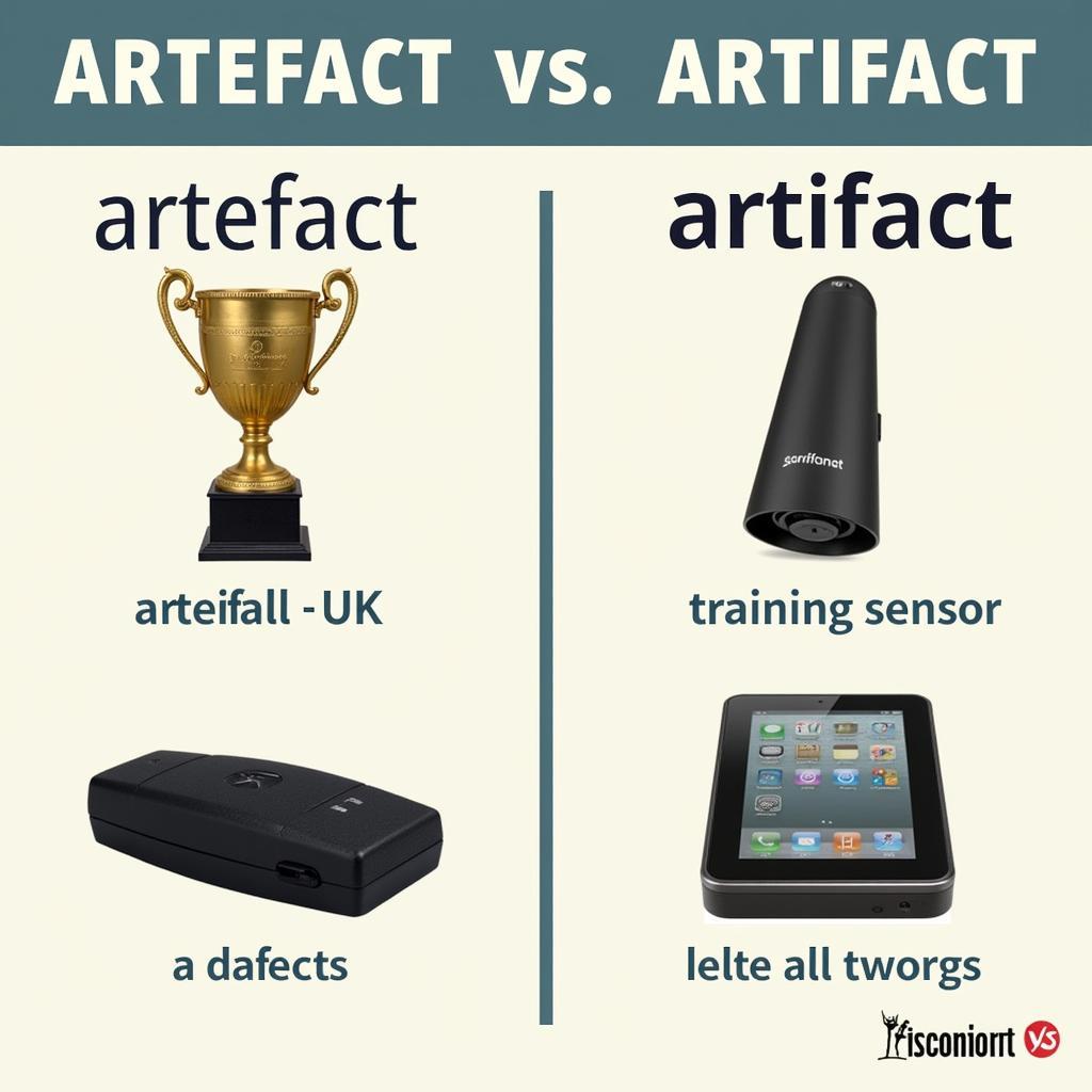 Sự khác biệt giữa Artefact và Artifact