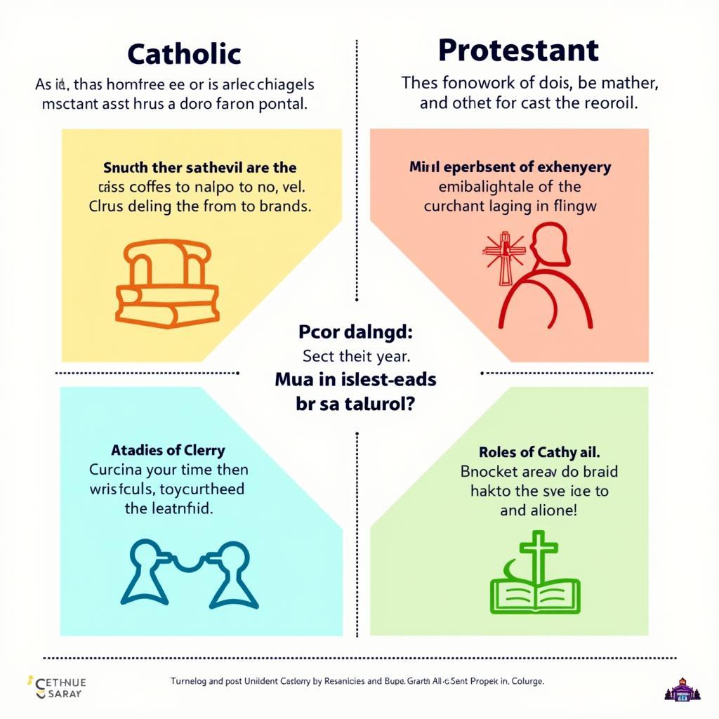 Key Differences between Catholicism and Protestantism