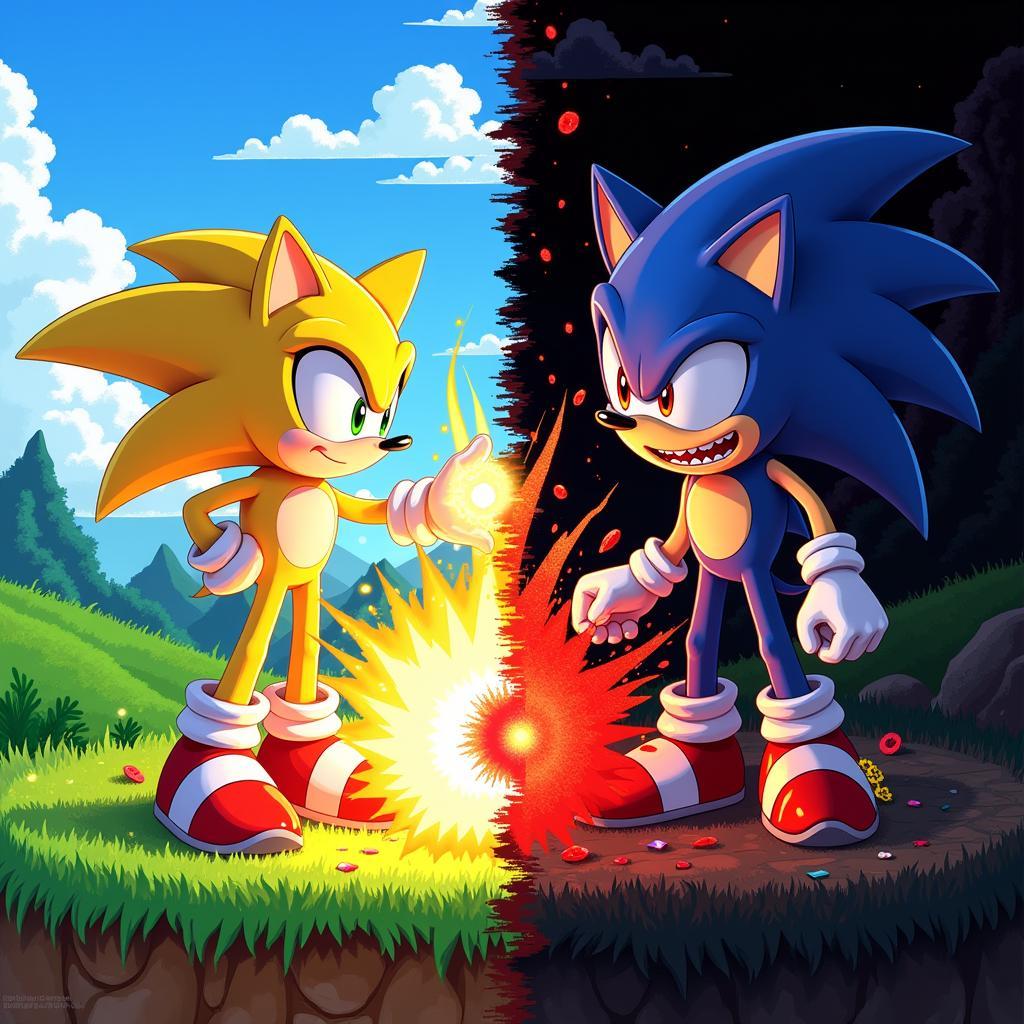 Super Sonic và Sonic Exe: Nguồn Gốc