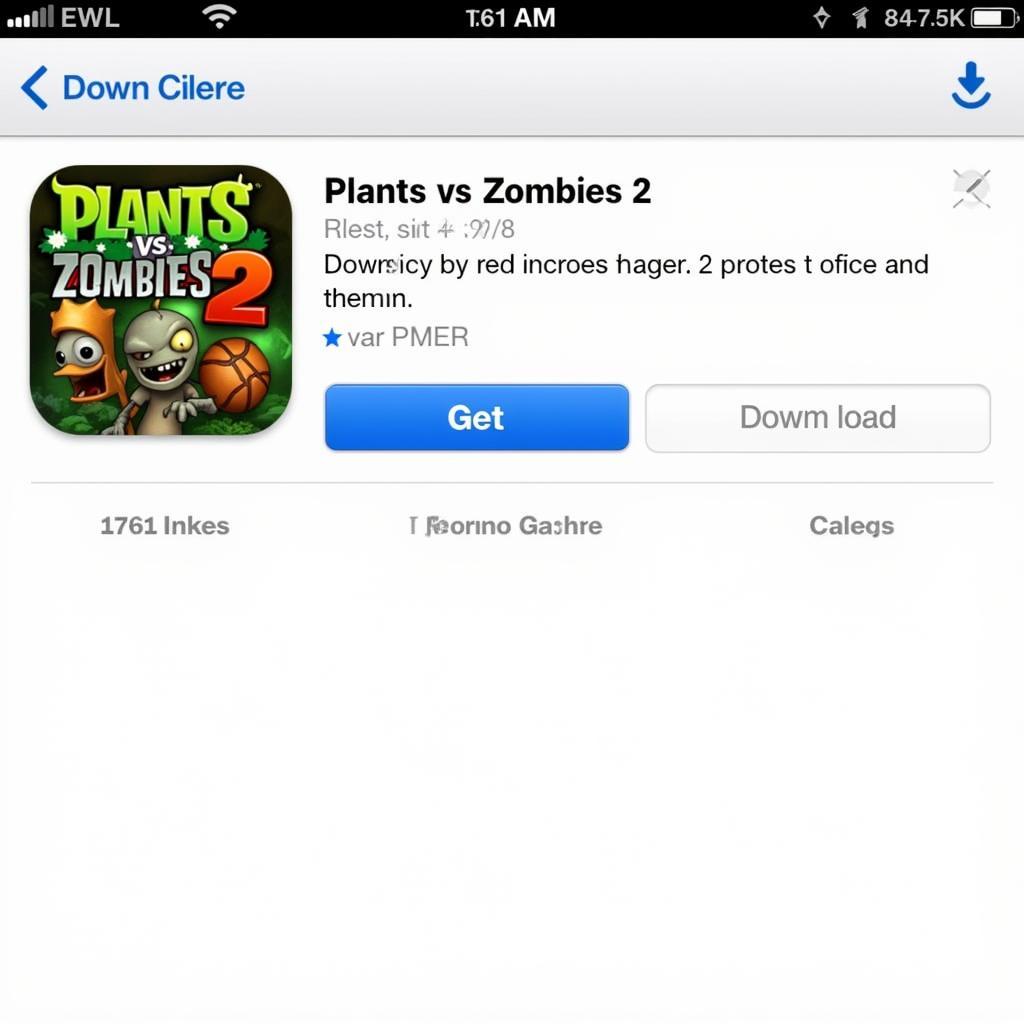 Cách tải Plants vs Zombies 2 trên iOS