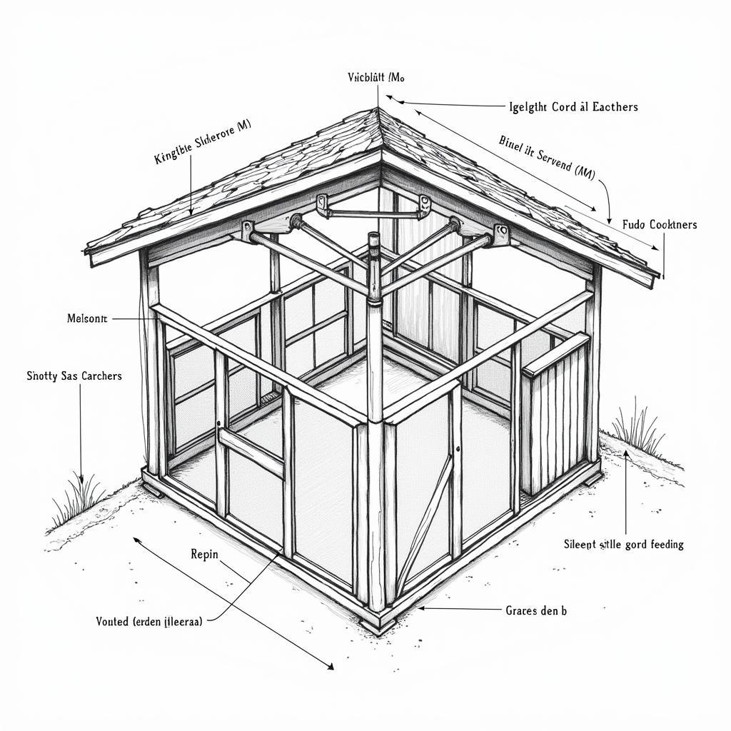 Thiết kế chuồng gà đá