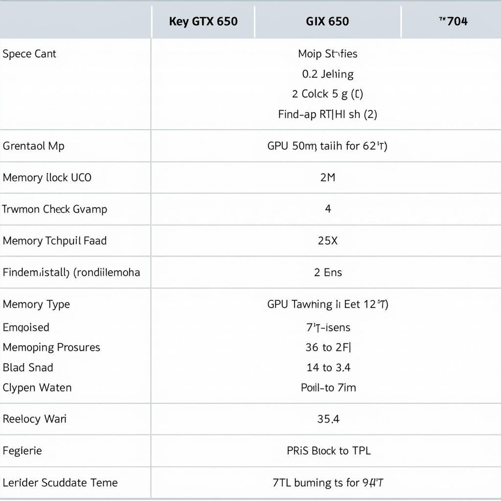 Thông số kỹ thuật GTX 650 và GT 750