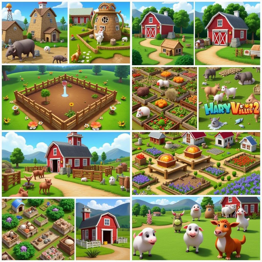 Tính năng Hay Day và FarmVille 2