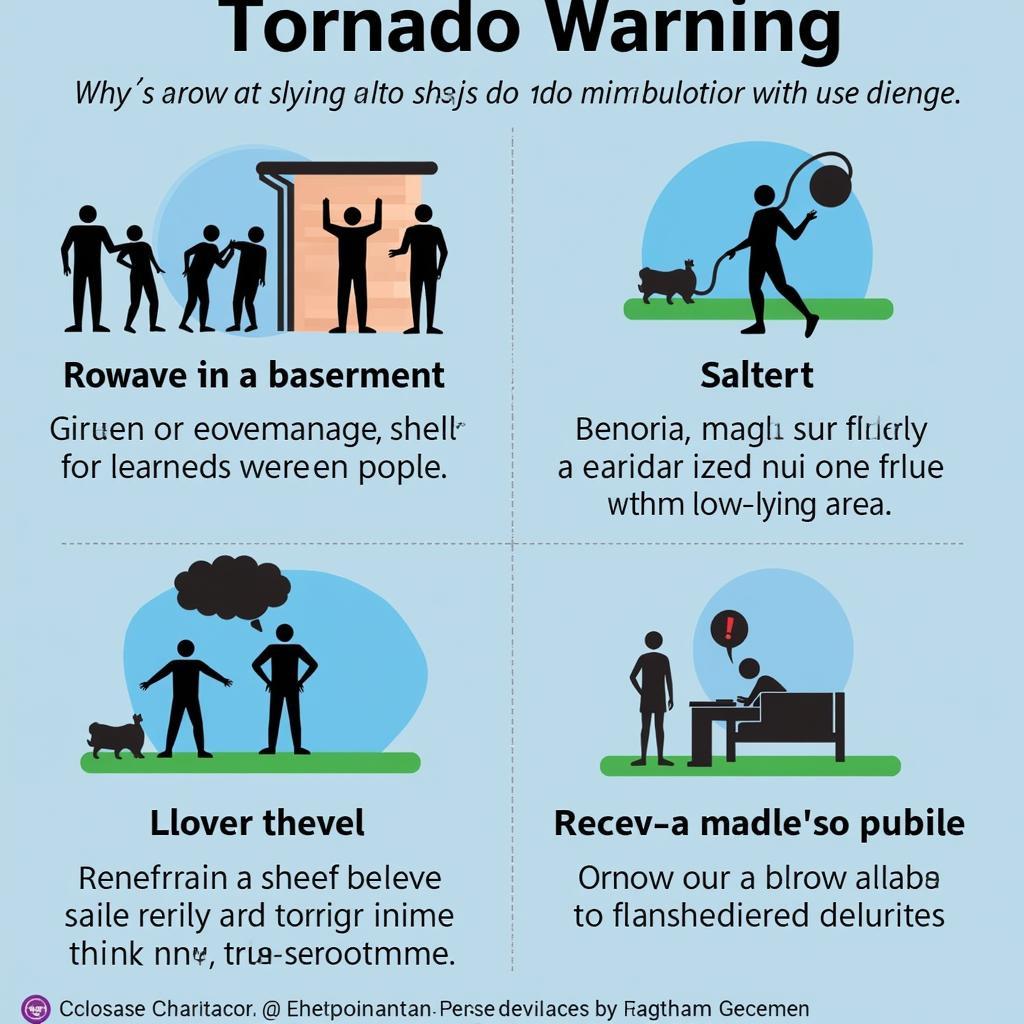 Hành động ngay lập tức khi có Tornado Warning