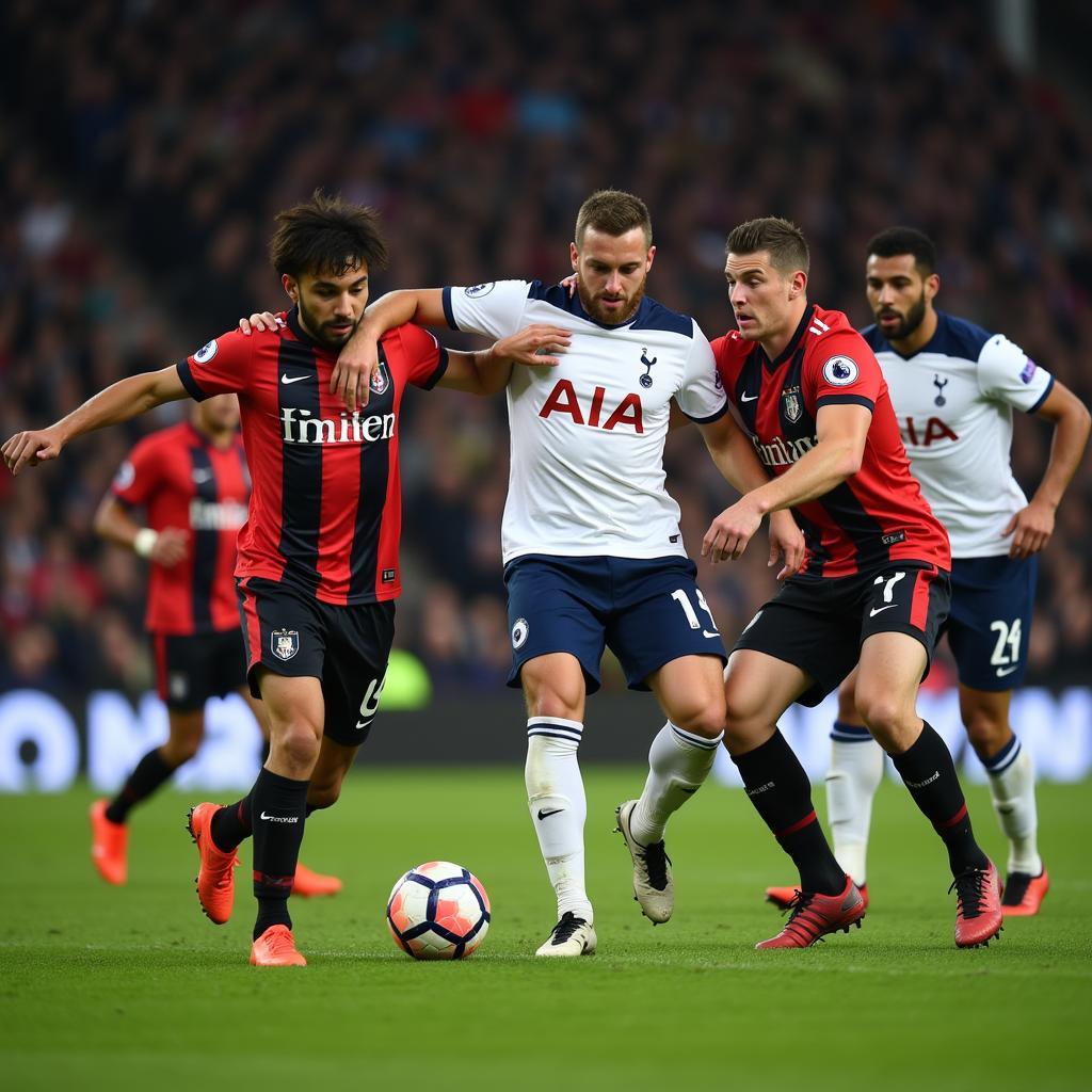 Tottenham tấn công Newcastle