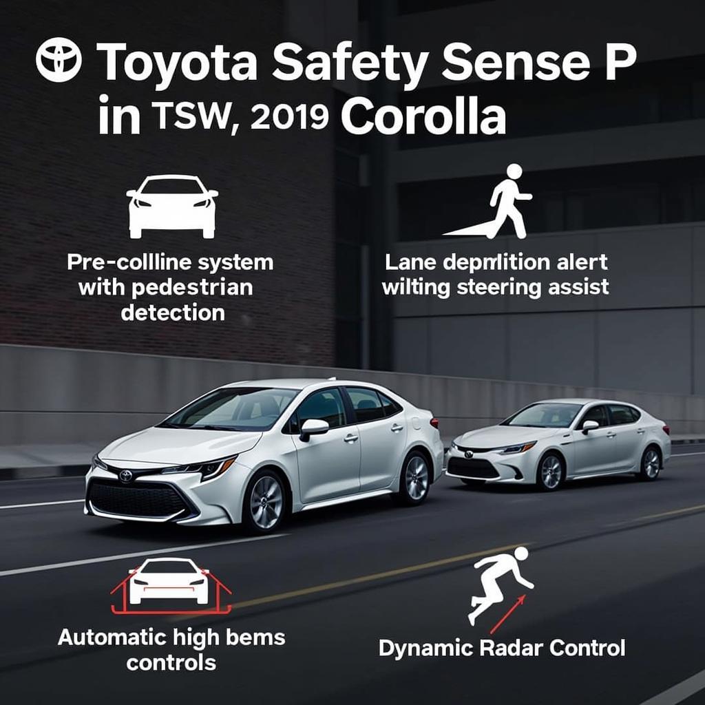 Toyota Safety Sense P trên 2019 Toyota Corolla