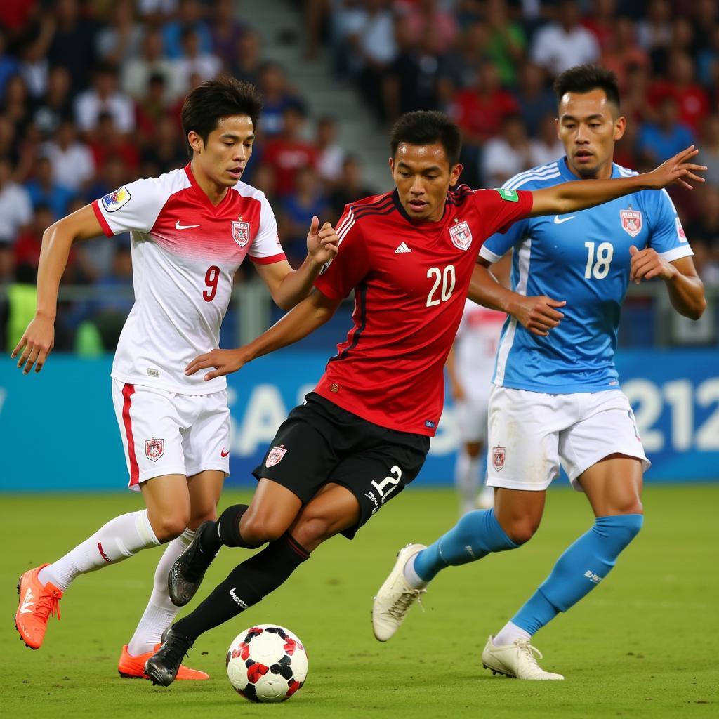 Trận chung kết bóng đá nam SEA Games 32 giữa U22 Indonesia và U22 Thái Lan